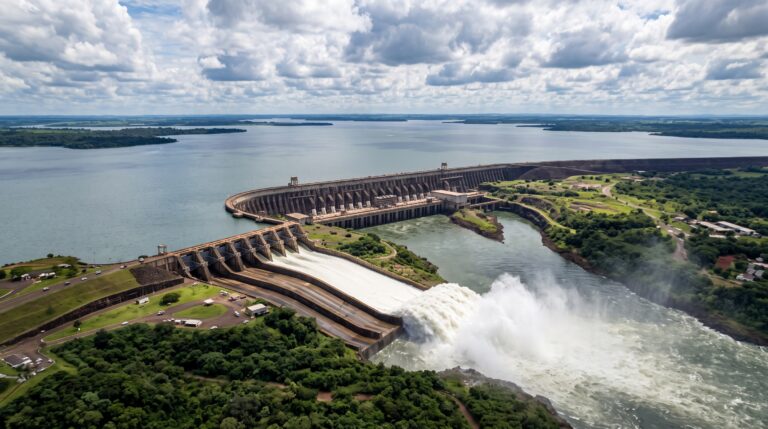 A construção da Usina de Itaipu