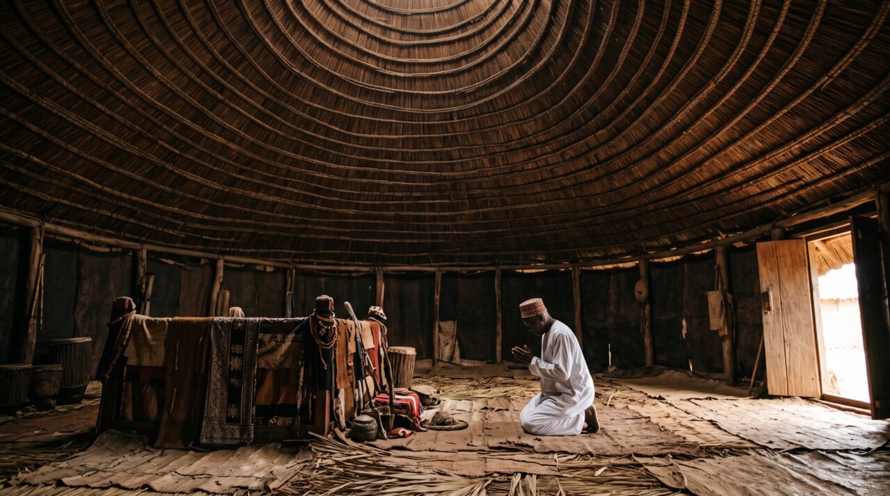 Um palácio de 1882 virou cemitério de reis dois anos depois: enorme construção de palha ainda guarda quatro soberanos de Buganda