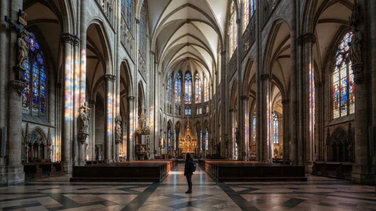 Uma catedral levou séculos para subir e terminou com duas torres de 157 metros: Colônia cresceu ao redor de uma obra iniciada em 1248
