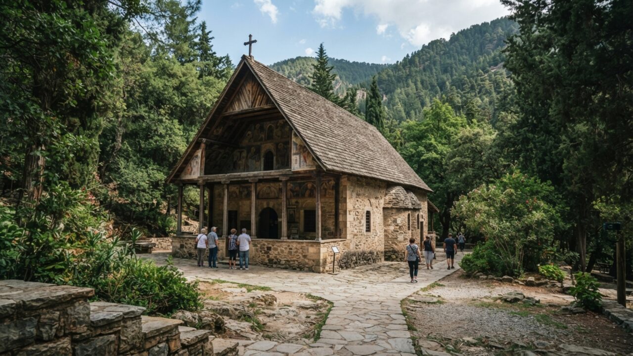 Dez igrejas simples escondem paredes muito mais sofisticadas: montanhas de Chipre preservam 500 anos de pintura bizantina
