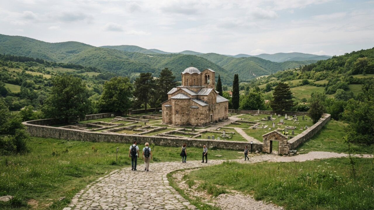 Uma antiga capital virou quatro sítios espalhados pelas montanhas: Stari Ras conserva fortalezas, igrejas e mosteiros do nascimento da Sérvia medieval