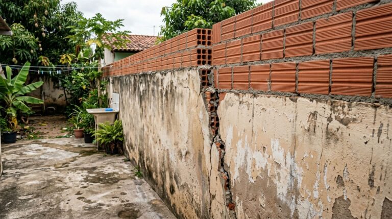 Casal passa fim de semana fora e encontra muro divisório dois metros mais alto, vizinho exige metade da despesa, já que garantiu a privacidade de ambos os terrenos