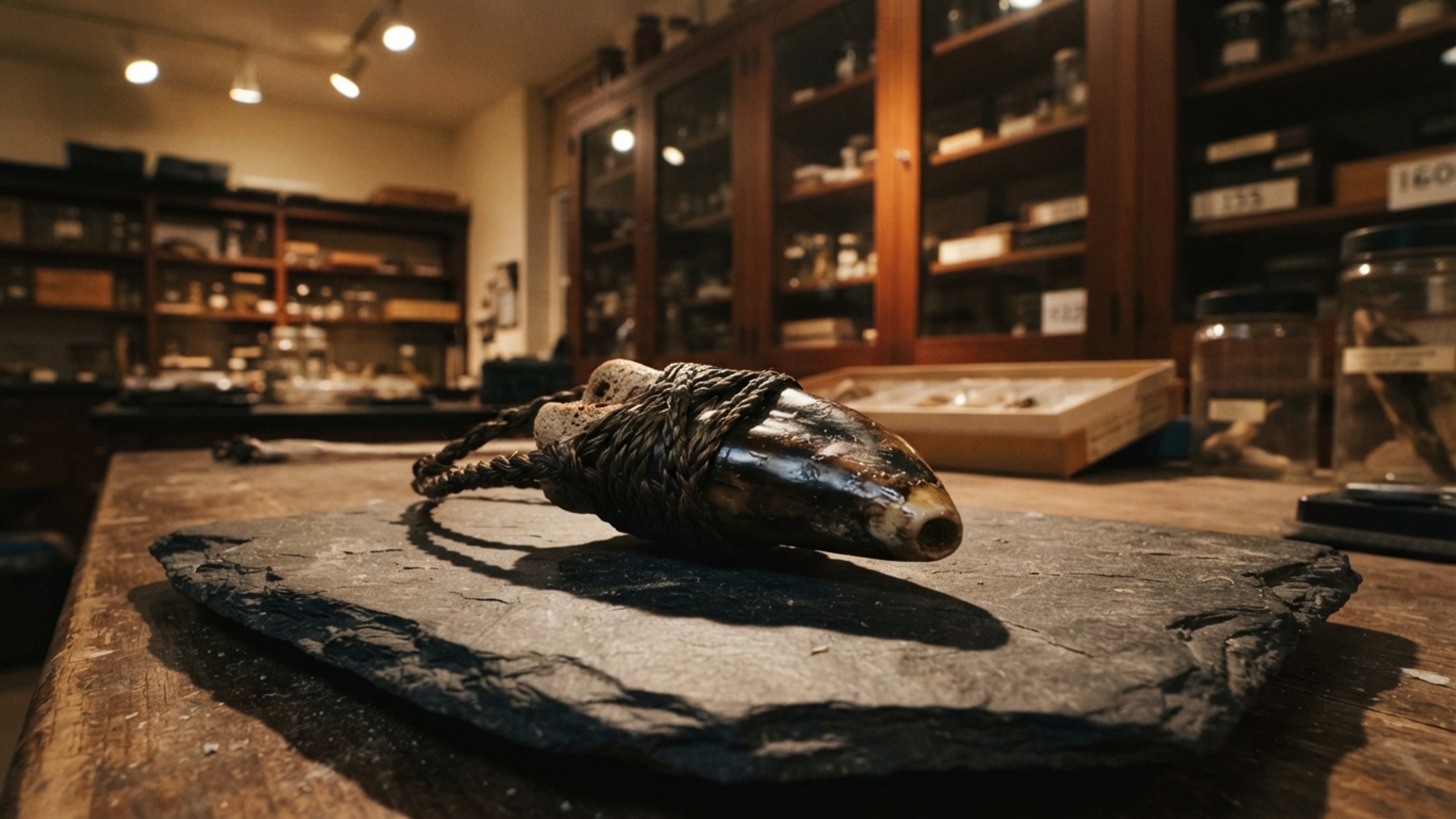 Uma bola escura grudada num dente parou arqueólogos: ornamentos de wallaby sobreviveram por 1.200 anos na Austrália