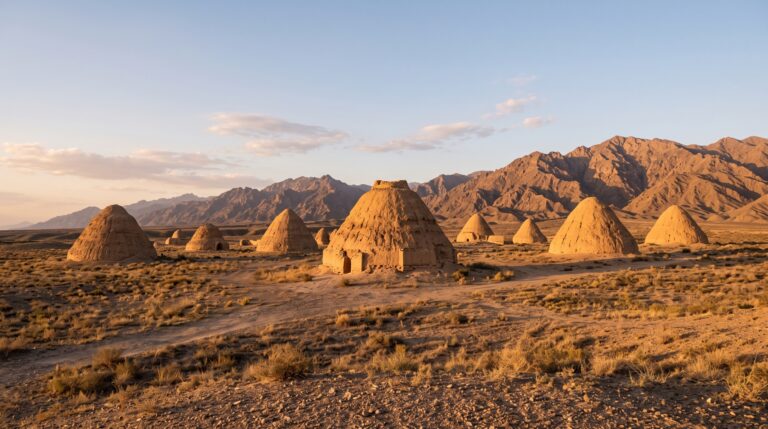Nove mausoléus imperiais e 271 tumbas sobreviveram aos pés de uma montanha mesmo depois que o império Xixia foi destruído pelo exército de Gêngis Khan