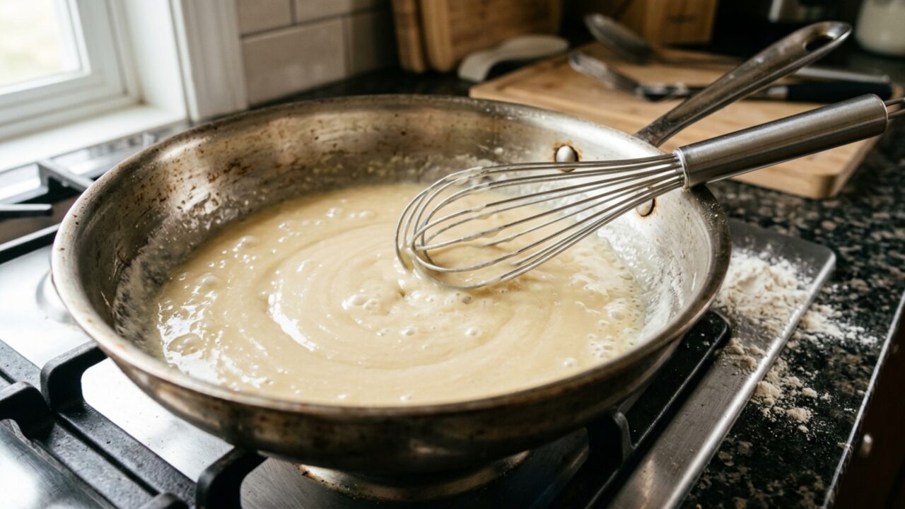Cozinheiros revelam: mais manteiga não é o melhor caminho para deixar o molho branco cremoso