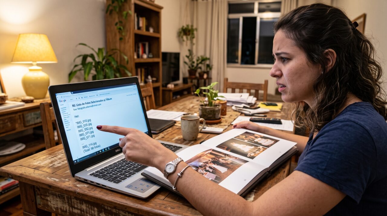 Consumidor contrata fotografia para uma cerimônia e descobre na entrega que as imagens escolhidas não estão no pacote recebido