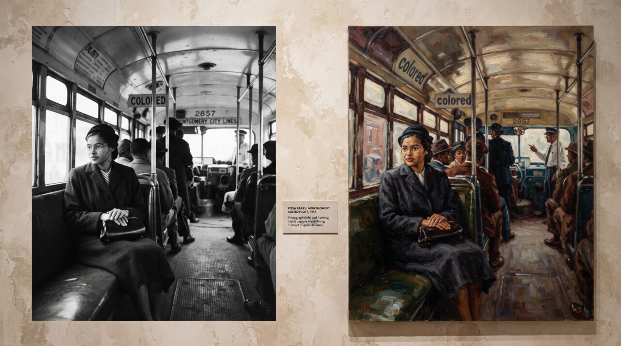 A história e a lição de coragem de Rosa Parks na luta contra o preconceito