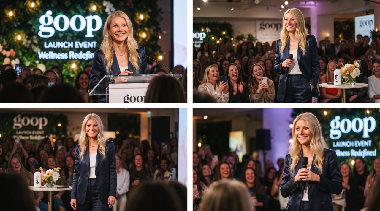 A carreira de Gwyneth Paltrow e a criação da sua marca Goop
