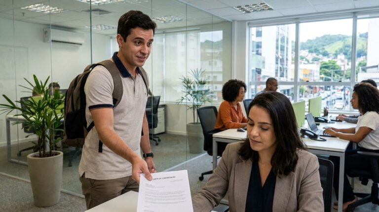 Trabalhador pede demissão depois de conseguir nova vaga e descobre que a carta do novo emprego nem sempre elimina o aviso prévio