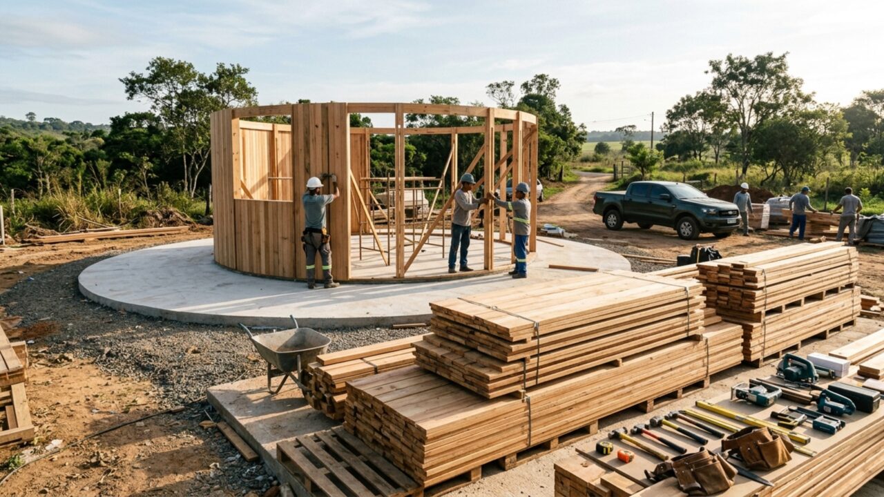 Em vez de meses de obra, esta casa barata fica pronta em apenas 5 dias com método que ganha espaço em 2026