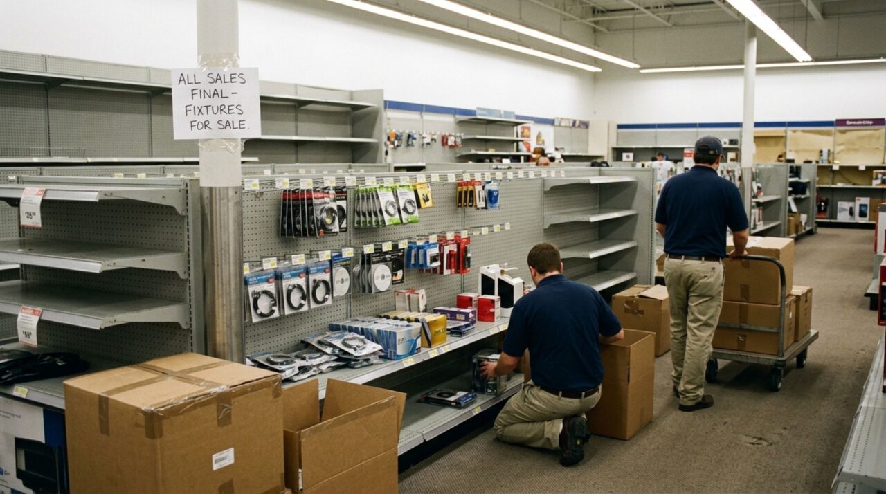 Depois que nenhuma proposta viável preservou a operação, as lojas restantes da Circuit City entraram em liquidação e foram progressivamente desmontadas