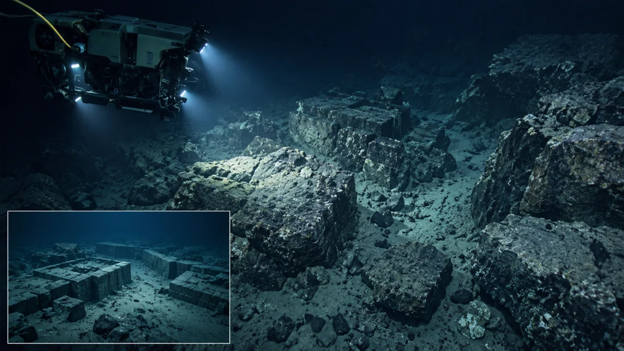Cientistas intrigados com a descoberta de uma antiga cidade submersa há 6.000 anos