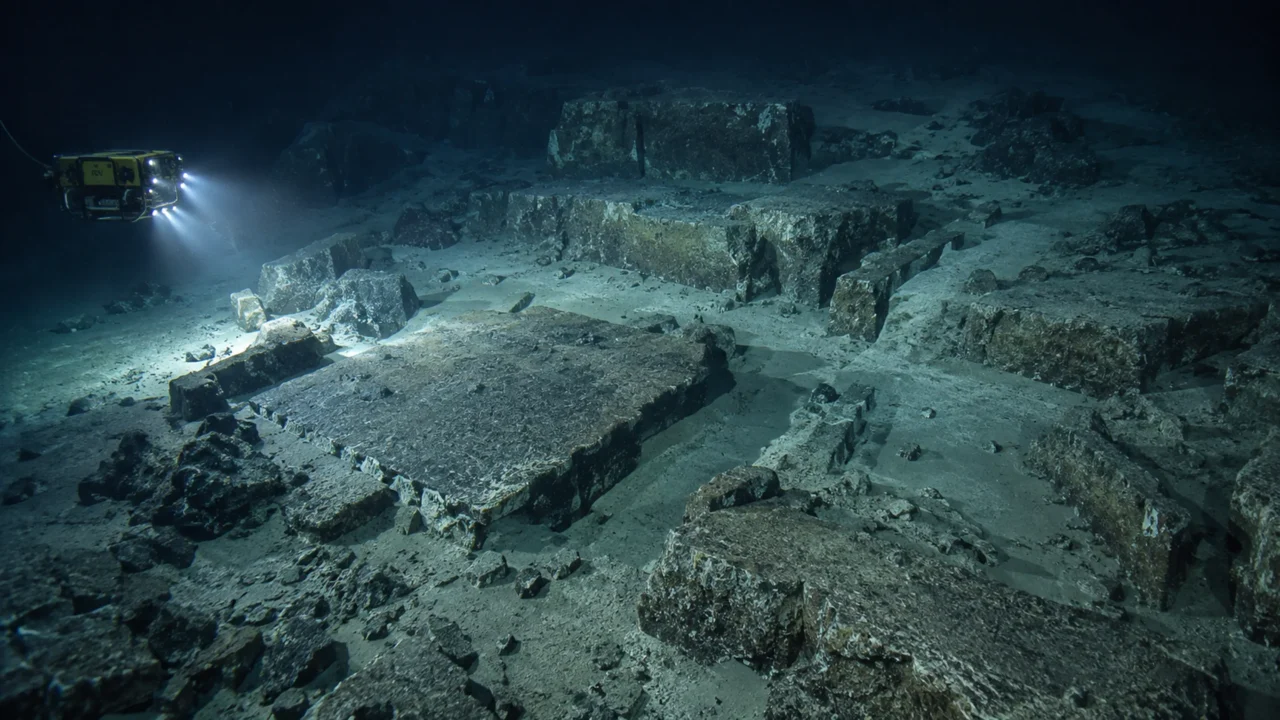 Cientistas intrigados com a descoberta de uma antiga cidade submersa há 6.000 anos