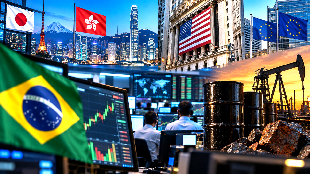 Super Quarta movimenta petróleo, bolsas e juros no Brasil e EUA