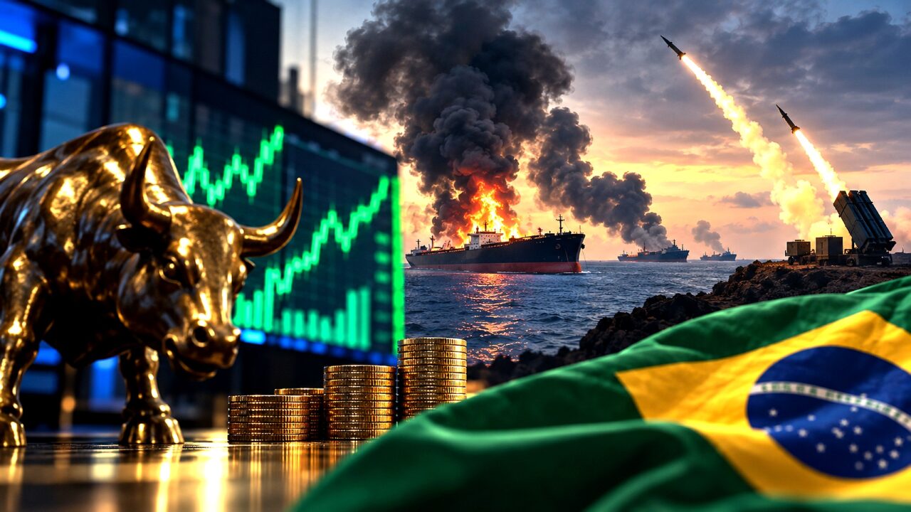 ‘Trade eleitoral’ impulsiona bolsa brasileira em meio à crise no Oriente Médio