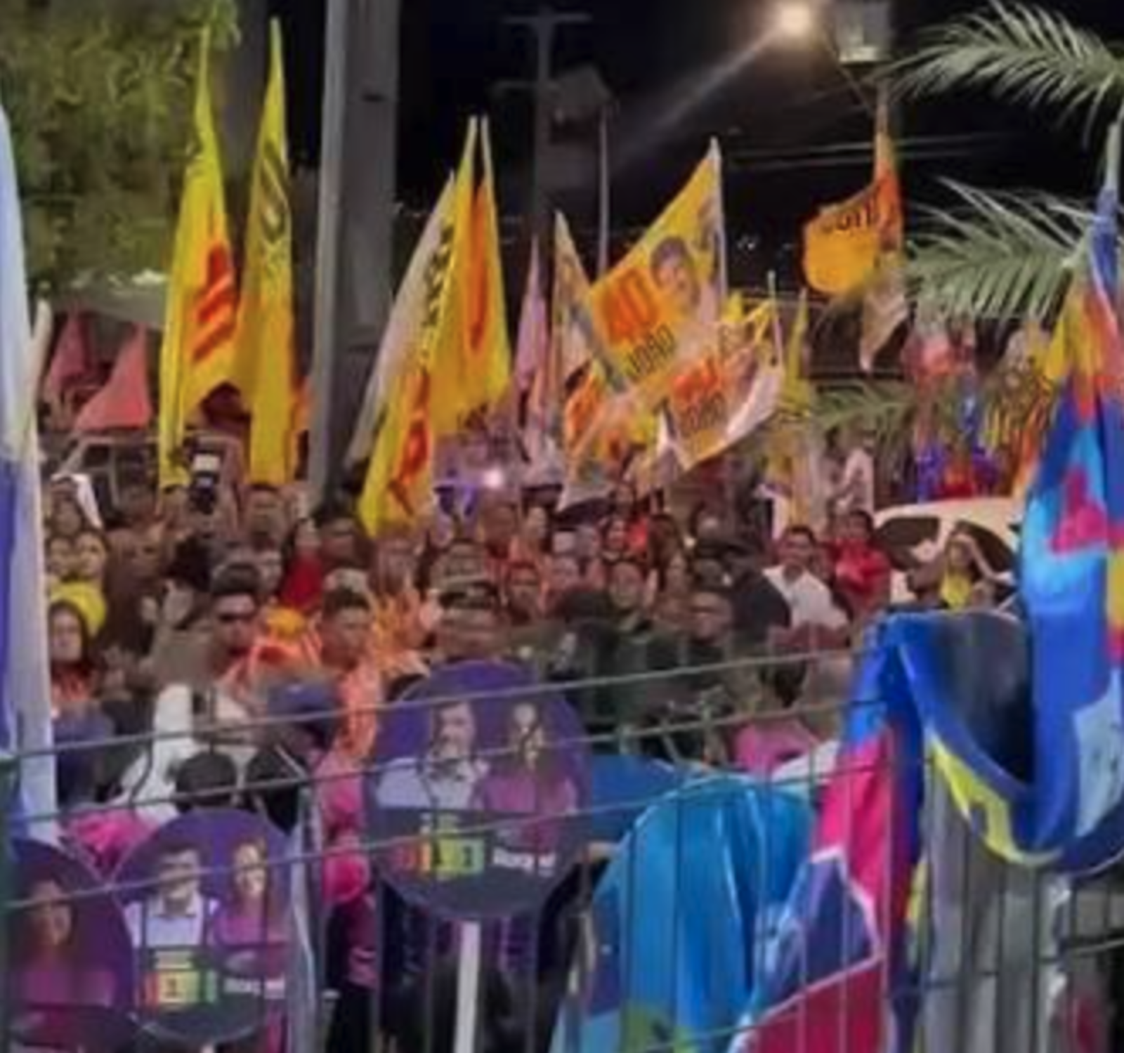 Militantes trocam socos e chutes antes de debate entre Raquel Lyra e João Campos