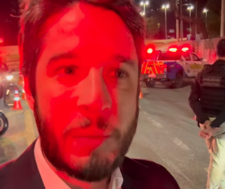Empresário relata agressão em bloqueio no casamento do filho de Moraes