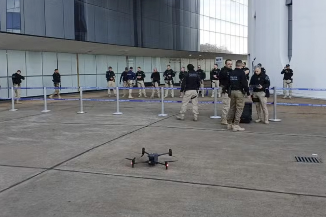 Polícia Judicial abate drone durante julgamento no STF