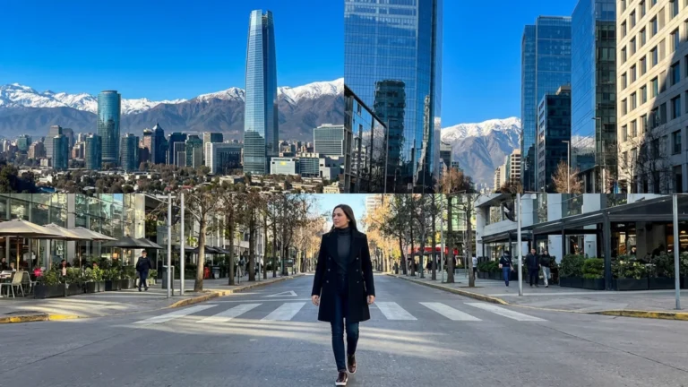 Santiago reúne prédios modernos diante da Cordilheira dos Andes // IMAGEM ILUSTRATIVA