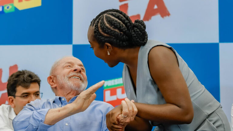 Lula e Ana Elisa