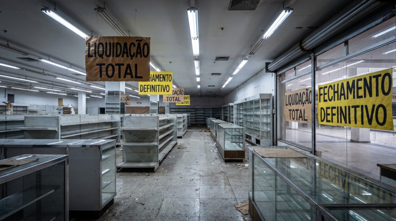 Depois de 118 anos no varejo, gigante entra em falência com cerca de 850 lojas e planeja fechar aproximadamente 242, porque dívida acumulada, concorrência digital e o fechamento temporário de toda a rede interromperam uma recuperação que já era frágil