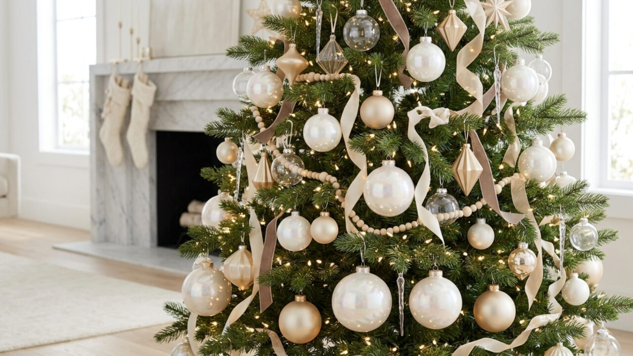 Adeus ao vermelho e verde da árvore de Natal a cor elegante que vai ser a tendência de decoração em 2026