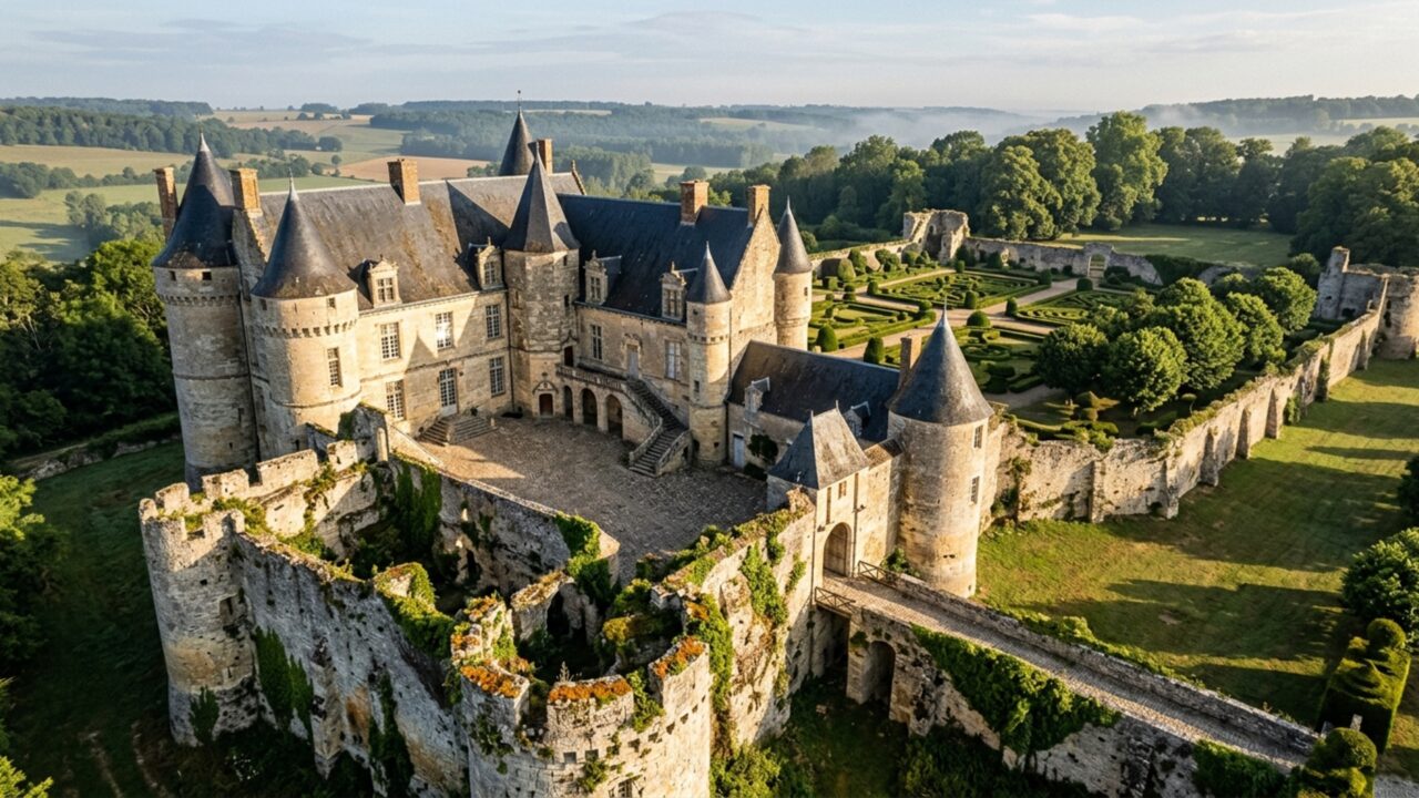Uma família que vive em um castelo de 500 anos procura voluntários para ajudar na restauração da propriedade e oferece a experiência de morar entre construções históricas a menos de uma hora de Paris