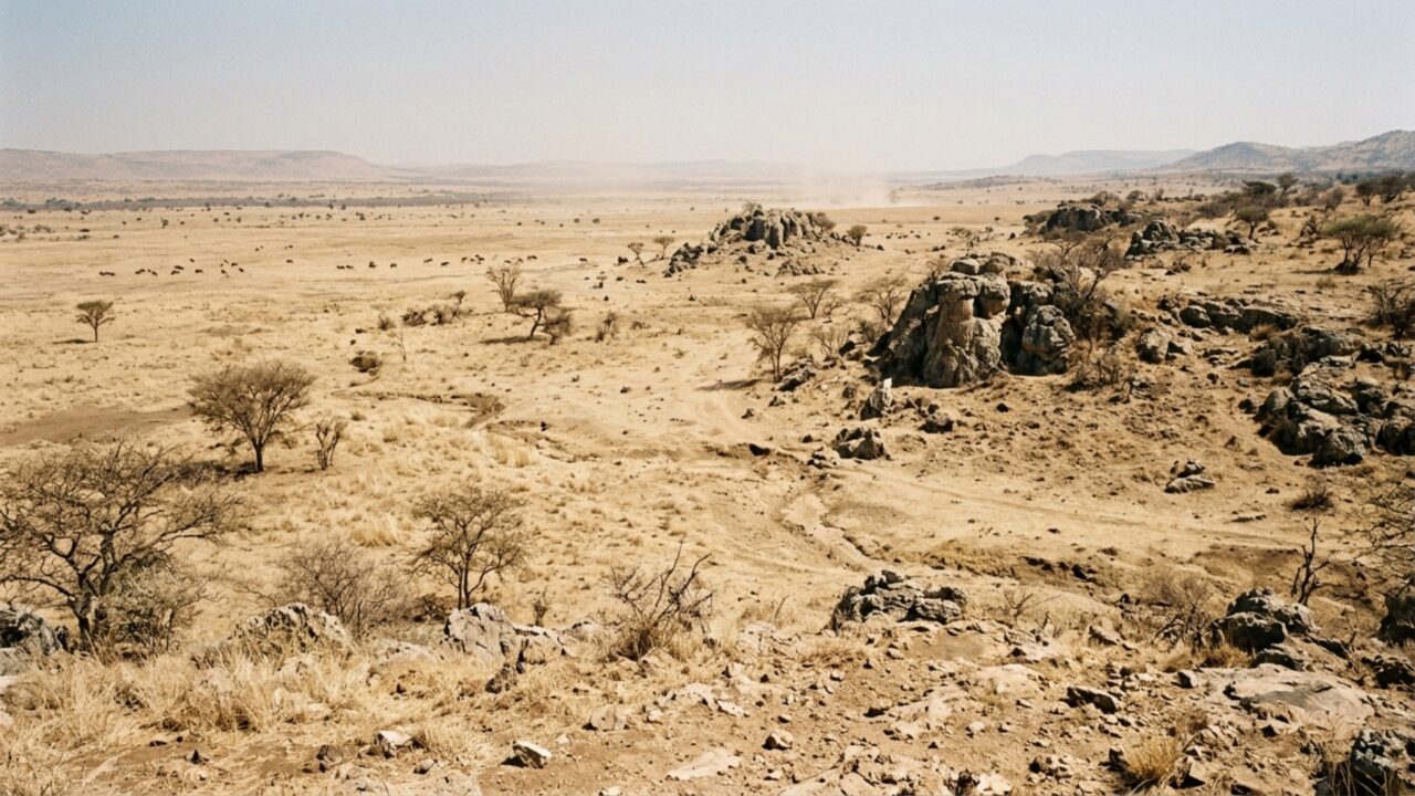 Um parente humano robusto mudou aos poucos enquanto o clima pressionava a África do Sul há cerca de 2 milhões de anos