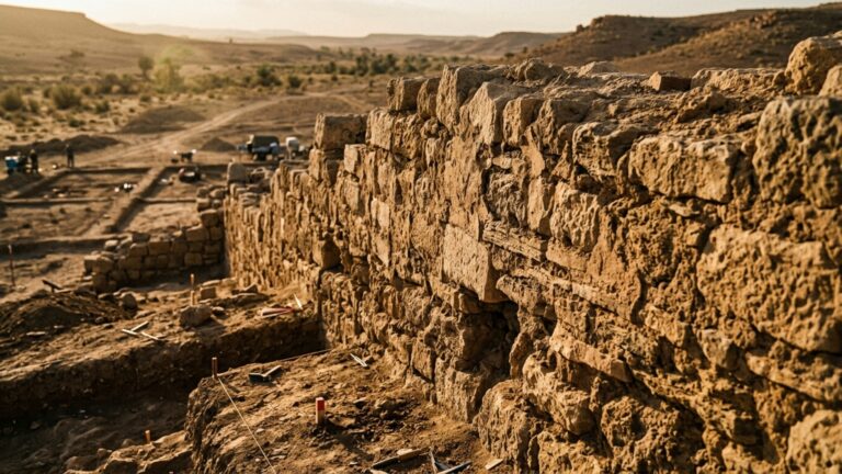 Uma muralha surgiu no noroeste do Marrocos e empurrou para trás a ideia de que comunidades locais viviam isoladas na Idade do Bronze