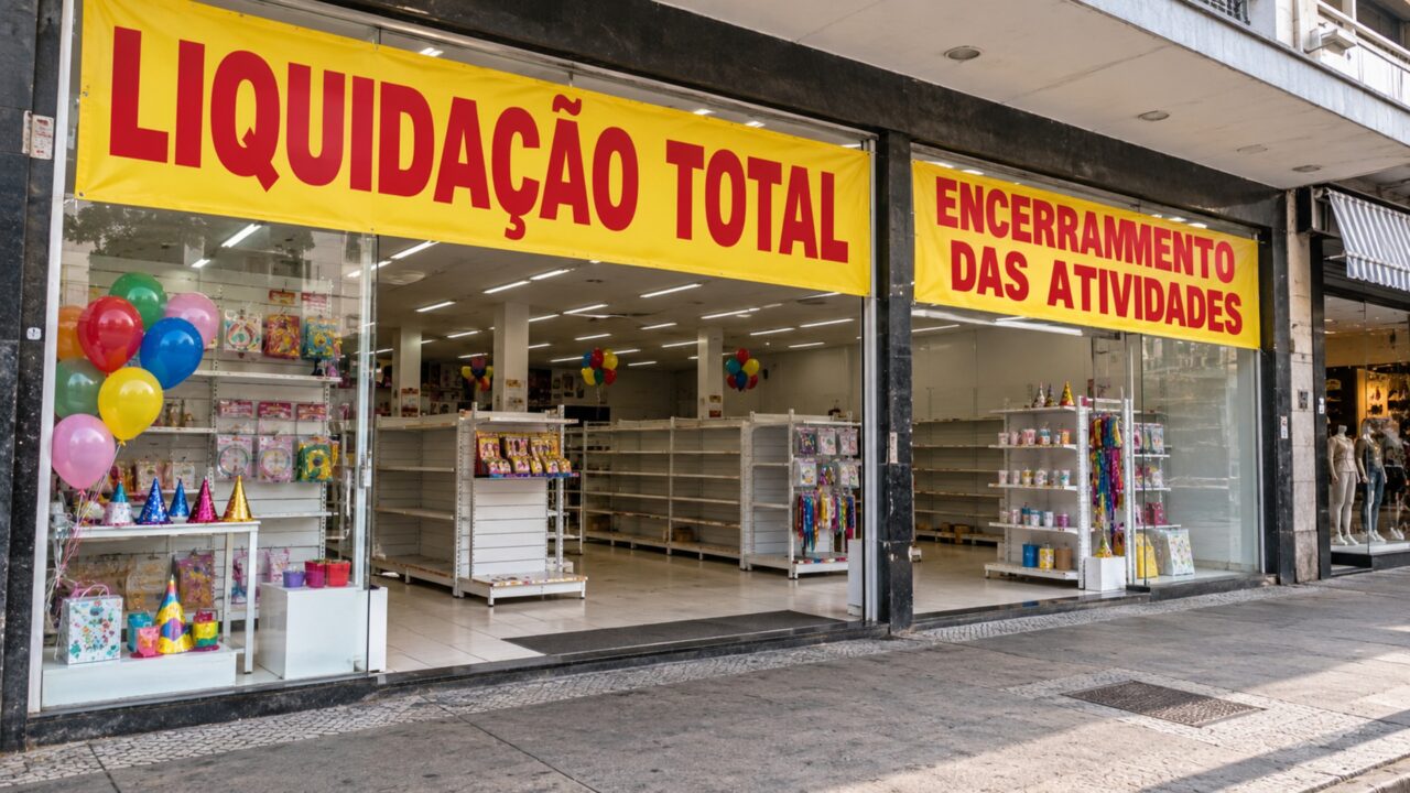 Após quase 40 anos, gigante do varejo anuncia encerramento da operação e queima de estoque em cerca de 700 unidades