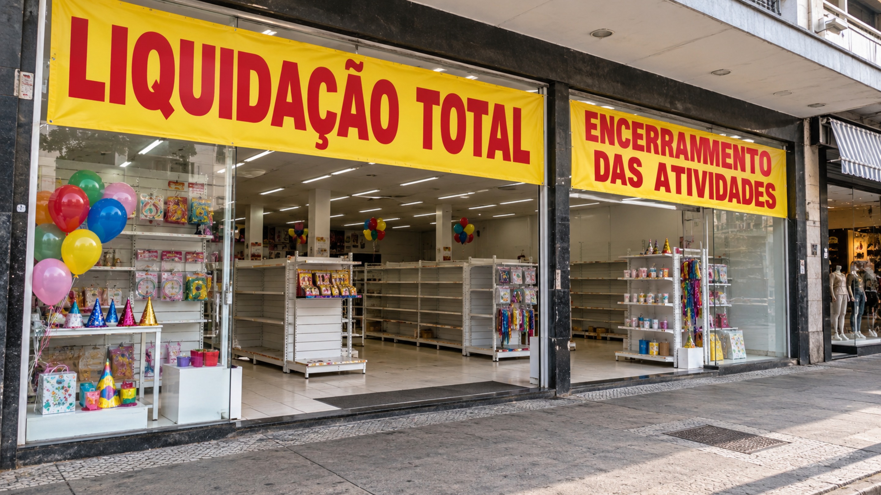 Após quase 40 anos, gigante do varejo anuncia encerramento da operação e queima de estoque em cerca de 700 unidades