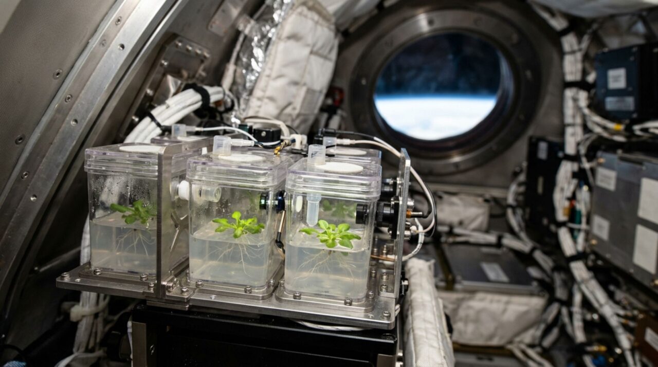 Plantas começaram a mudar a atividade de mais de 1.200 genes ainda durante a subida ao espaço, antes mesmo de a viagem terminar
