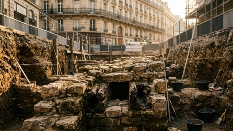 Uma parede apareceu sob um hospital de Paris e pode encerrar uma discussão antiga sobre onde a cidade realmente começou