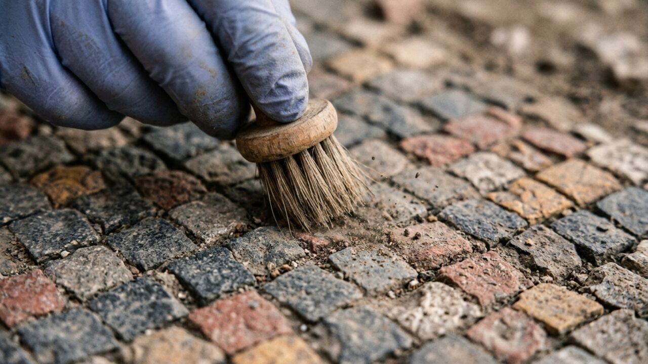 Um mosaico ficou escondido sob quatro camadas arqueológicas e apareceu onde ninguém havia encontrado um piso desse tipo em Kültepe