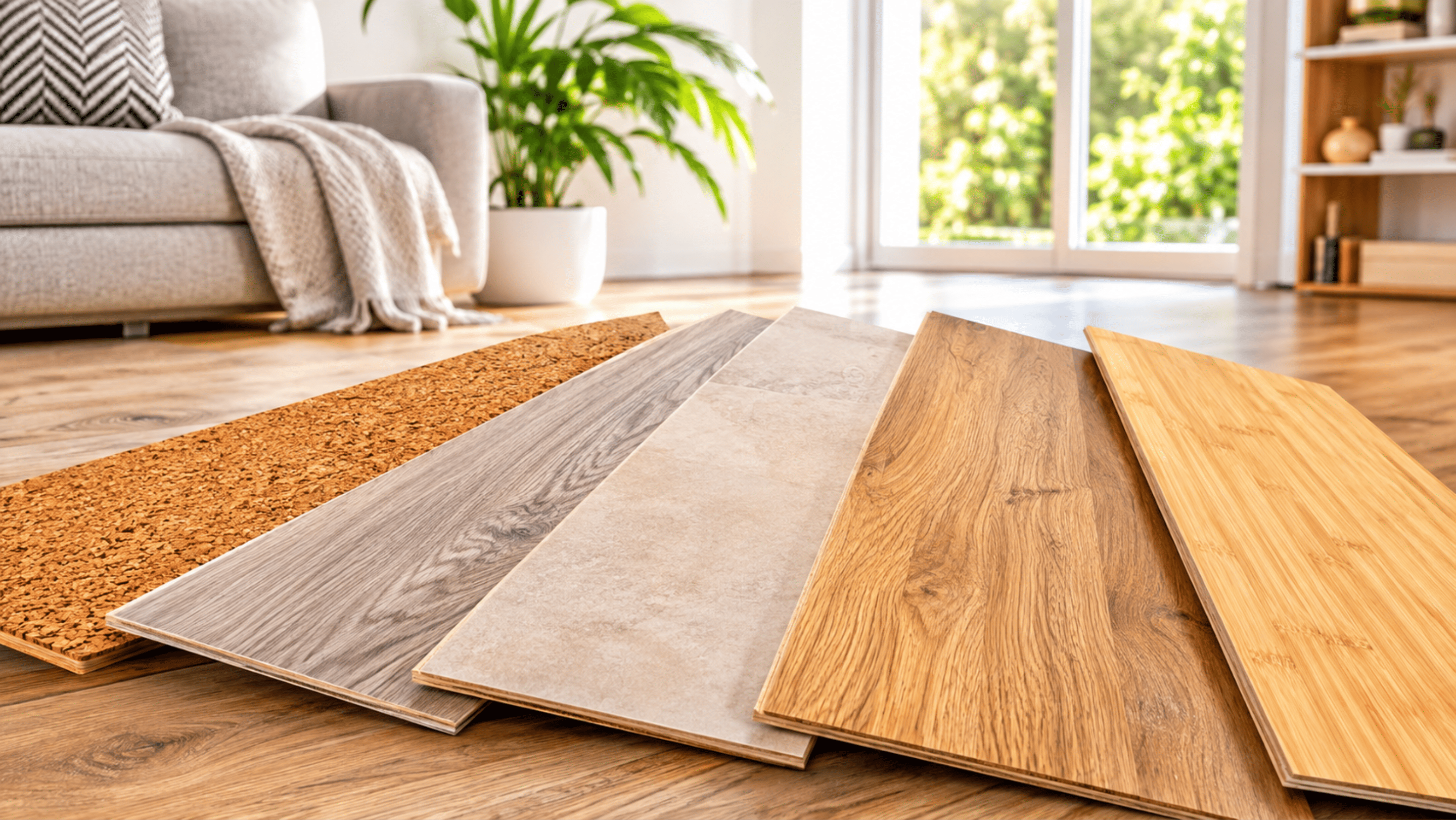 As pessoas pegam piso laminado de suas casas e fazem isso: essa é uma solução muito melhor e mais durável