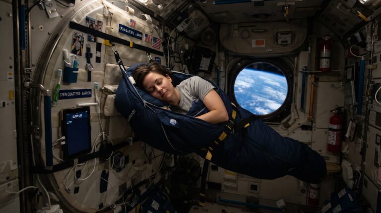 A privação de sono e o uso de remédios por astronautas no espaço