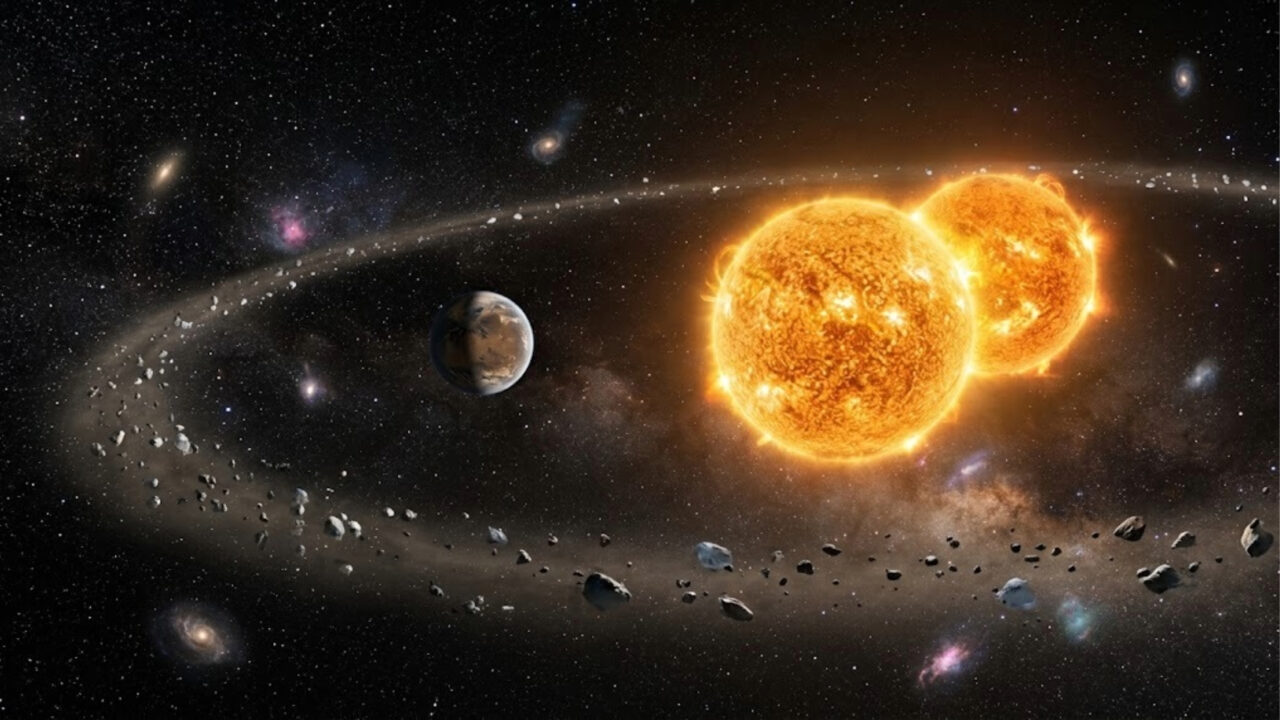 Astrônomos procuram dois sóis em busca de planetas gigantes em sistema binário próximo
