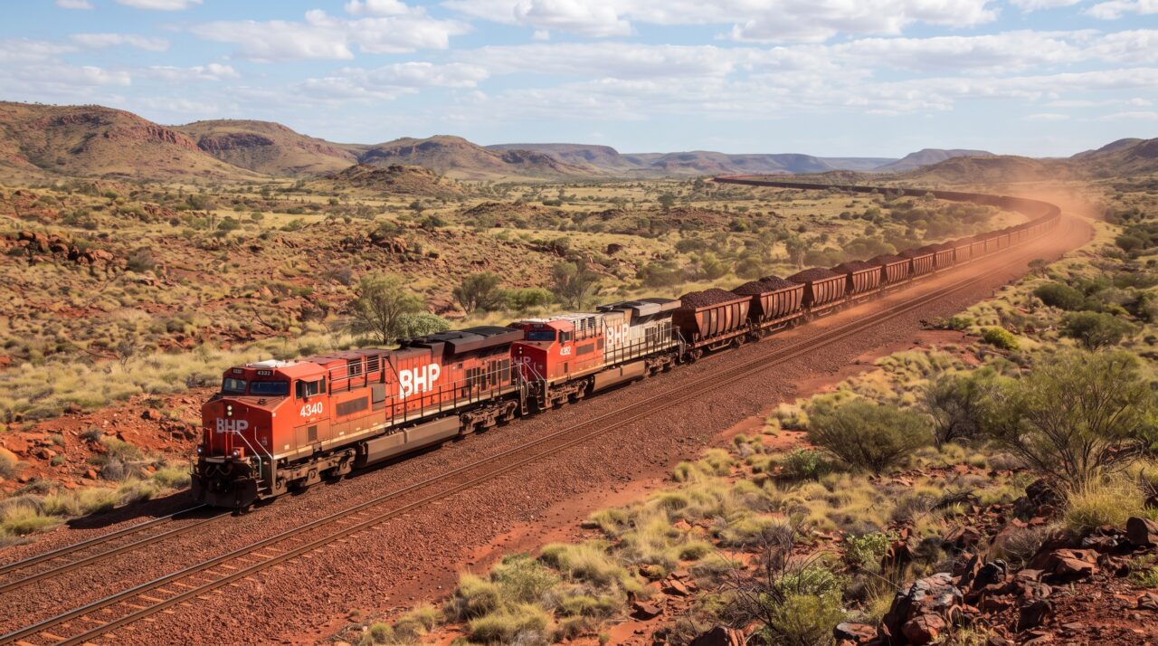 Com 7,3 quilômetros de extensão e 682 vagões, este trem entrou para a história ao puxar quase 100 mil toneladas de minério de ferro em uma única viagem em 2001