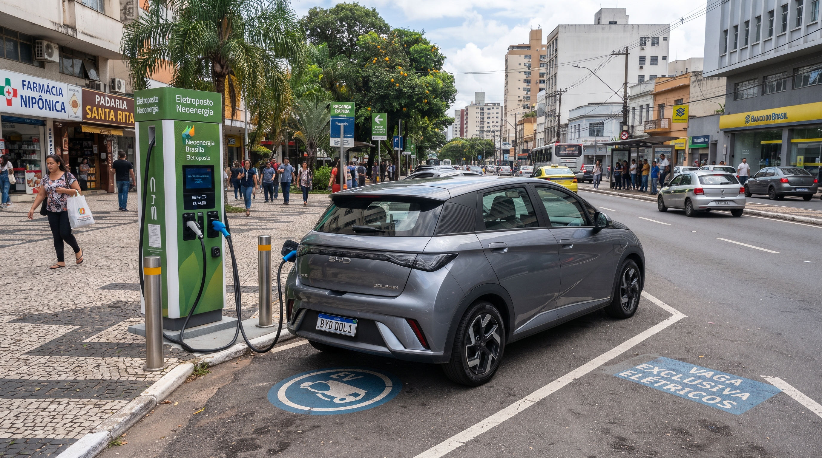Entregando 291 km de autonomia no rigoroso ciclo do Inmetro, este hatch 100% elétrico revolucionou o mercado brasileiro em 2023, forçando a queda de preços da concorrência e quebrando recordes de emplacamentos
