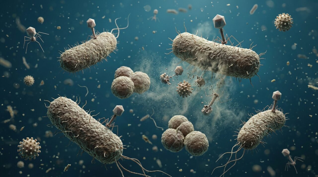 Comunidades bacterianas alpinas reduziram a infectividade de vírus humanos e vegetais em testes controlados