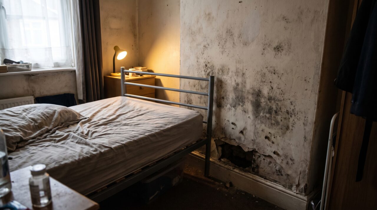 Cama encostada na parede parece economizar espaço, mas existe um motivo para deixar alguns centímetros livres em determinadas casas