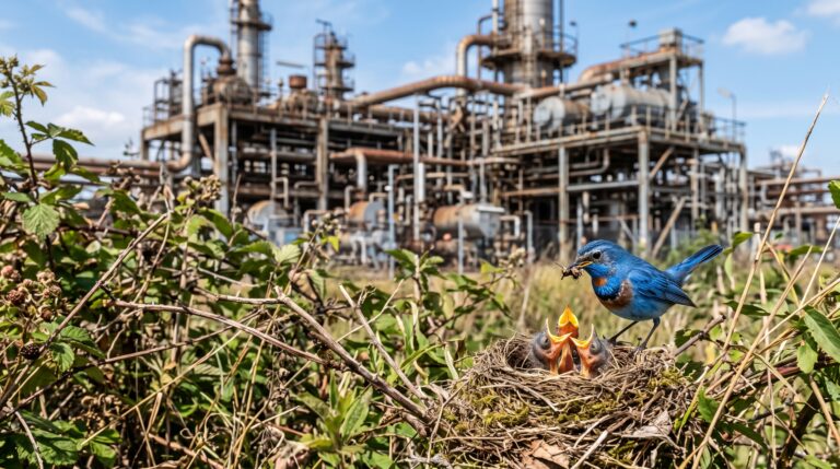 Um ruído industrial tocou por 48 horas e os pássaros continuaram aprendendo: o cérebro resistiu, mas a divisão do cuidado com filhotes mudou