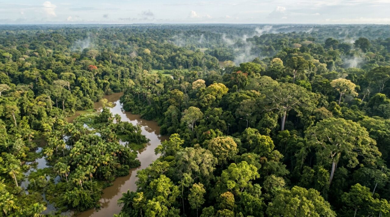 Uma floresta amazônica vista do avião deixou de parecer toda igual: sensores revelaram quais tipos de copa atraem mais de 1.300 espécies de aves