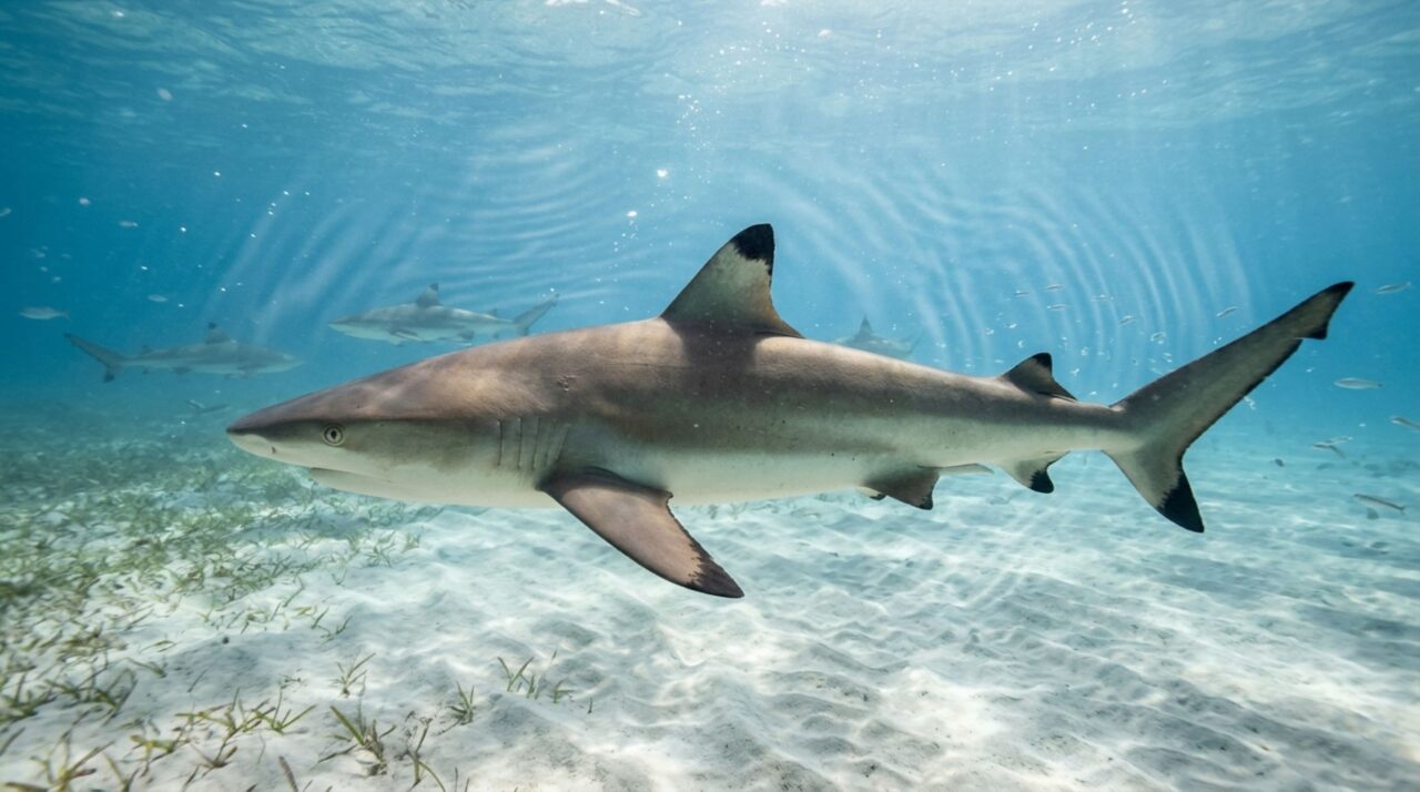 Um tubarão ouviu um som a quase 76 metros e mudou de direção para fugir da origem: teste mede uma habilidade difícil de observar no oceano