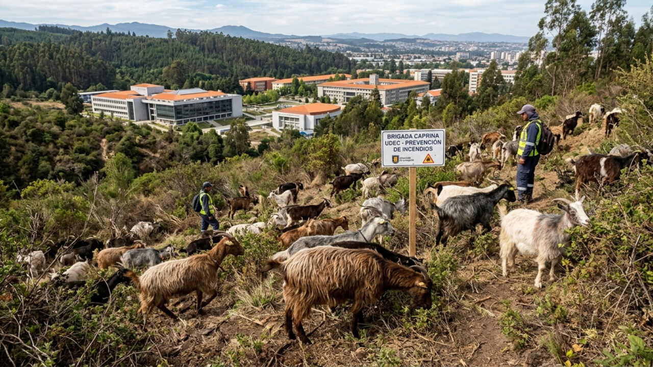 Brigada de 60 cabras vai limpar as encostas para prevenir incêndios florestais