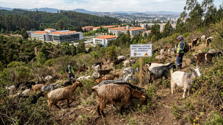 Brigada de 60 cabras vai limpar as encostas para prevenir incêndios florestais