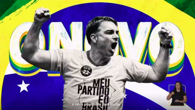 Propaganda Flávio Bolsonaro