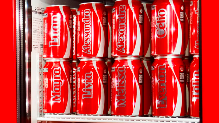 Latas de Coca-Cola