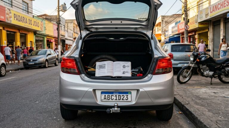 Homem instala um engate apenas para proteger o para-choque, afirma que nunca puxará uma carreta e descobre durante fiscalização por que essa finalidade não dispensa a conferência das exigências
