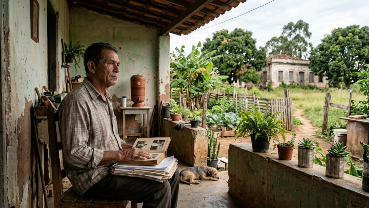 Caseiro cuida de sítio por 20 anos sem contrato e, após décadas sem visitas da família, alega que casa e terreno agora pertencem a ele por usucapião